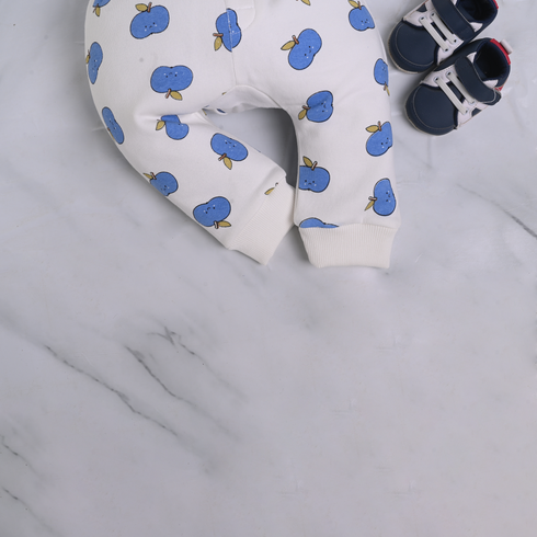 Blue Apple Fleece Pajama