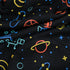 Space-Themed Fleece Footed Sleepsuit