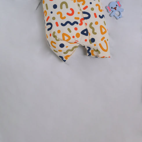 Doodle Dash Zip-Up Romper