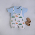Mini Explorer Dungaree Romper