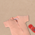 Peach Zip-Up Romper