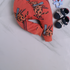 Orange Patterned Fleece Pajama