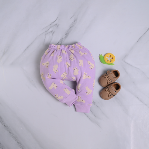 Purple Bunny Fleece Pajama