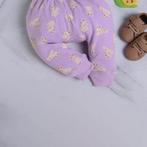 Purple Bunny Fleece Pajama