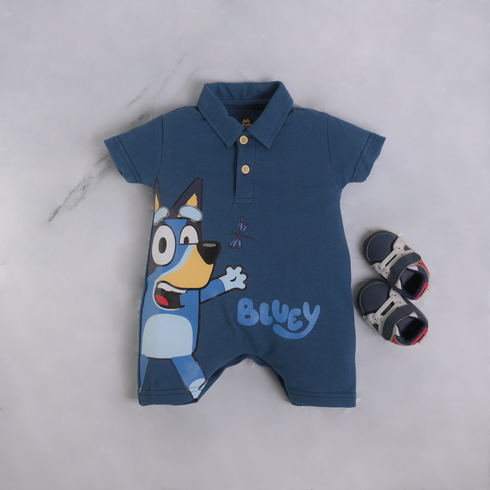 Bluey Themed Polo Romper