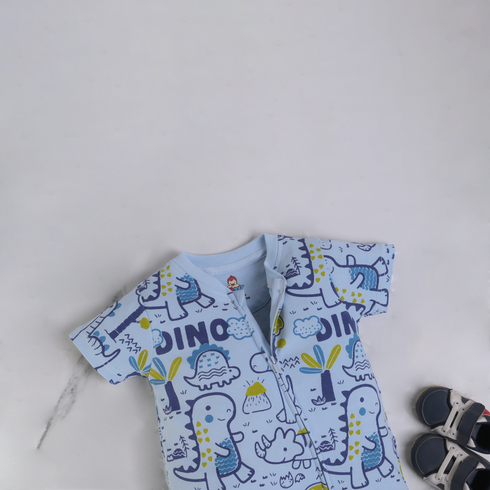 Roar & Explore Zip-Up Romper