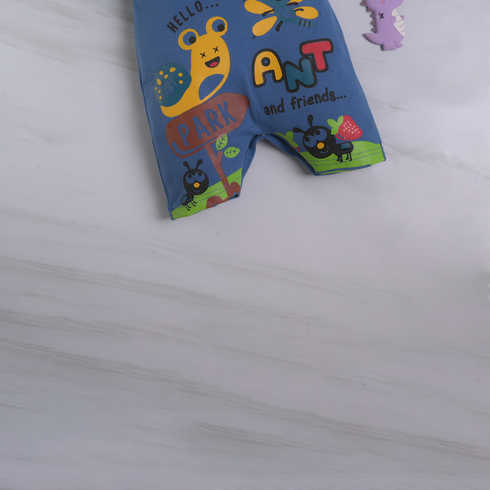 Ants&Co.Polo Romper(Blue)