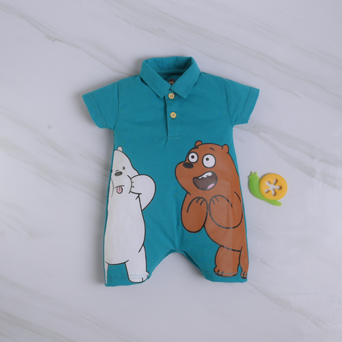 Bear Bros Polo Romper