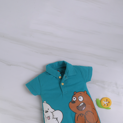 Bear Bros Polo Romper