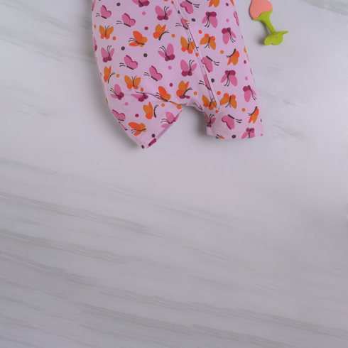 Butterfly Kisses Zip-Up Romper