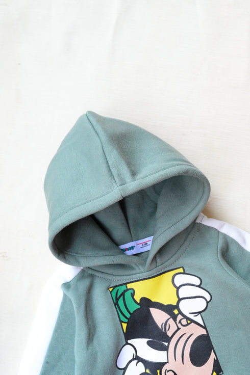 Goofy Fleece Hooded Set