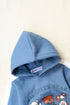 Three Naughty Bear Fleece Hooded Set