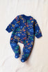 Cosmic Track Fleece Footed Sleepsuit