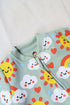 Little Rainbow Dreamer Fleece Footed Sleepsuit