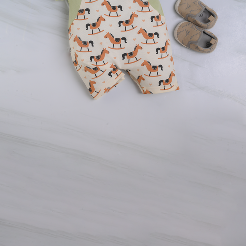 Little Trotters Dungaree Romper