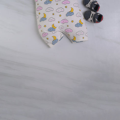 Dreamscape Buttoned Romper