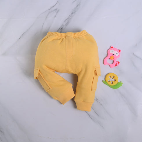 1-Pack Cargo Fleece Pajama (Yellow)
