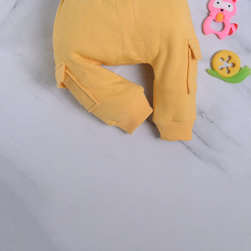 1-Pack Cargo Fleece Pajama (Yellow)