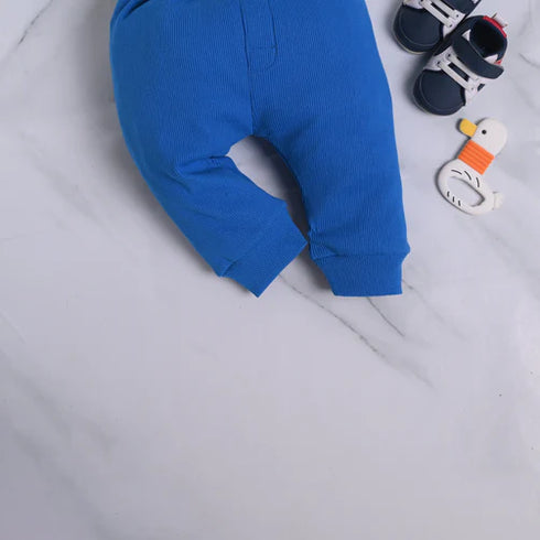 Ribbed Pajama (Royal Blue)