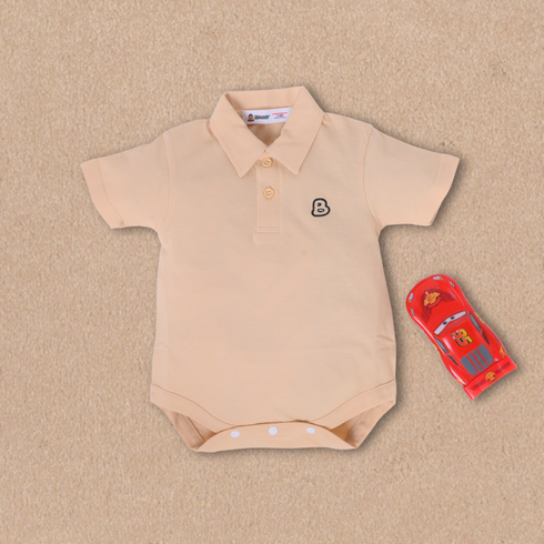 Yellow Polo Bodysuit