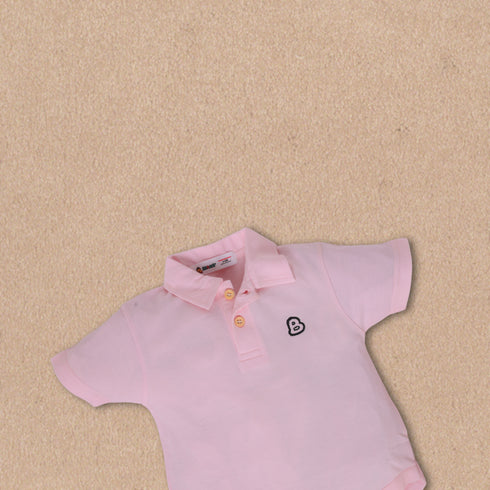 Pink Polo Bodysuit