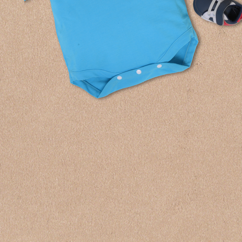 Turquoise Polo Bodysuit