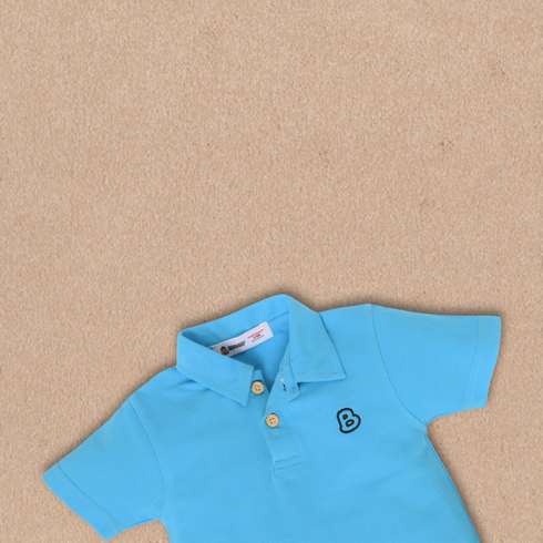 Turquoise Polo Bodysuit