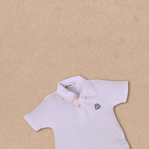 White Polo Bodysuit