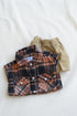 Plaid Flannel Shirt & Twill Cargo Pants Set