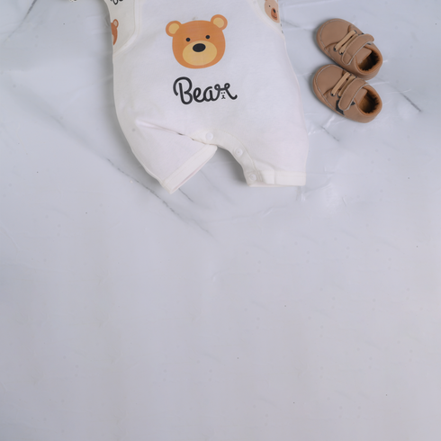 Bear World Dungaree Romper