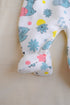 Meadow Bunny Frilled Fleece Footed Sleepsuit