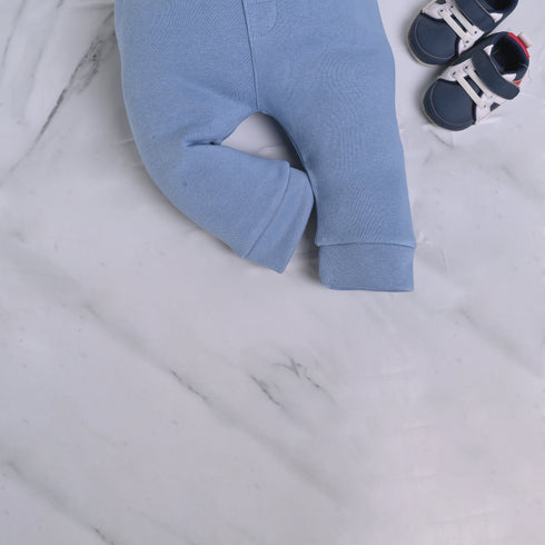 Sky Fleece High Neck Set