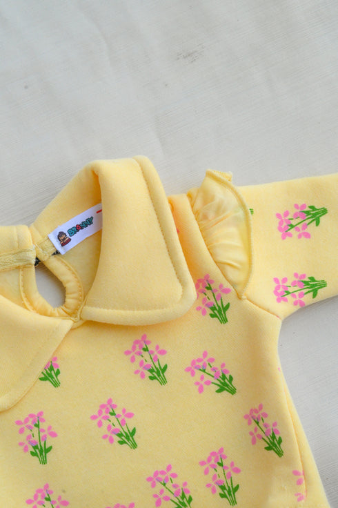 Lily Bloom Frilled Fleece Sweatshirt Set