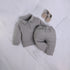 Steel Grey Fleece Quarter Zipper Set