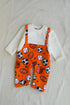 Game Time Dungaree Fleece Sleepsuit