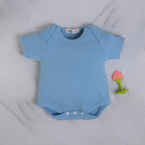 Light Blue Frilled Bodysuit