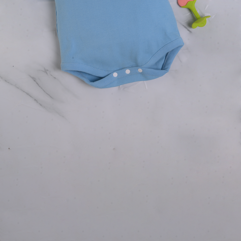 Light Blue Frilled Bodysuit