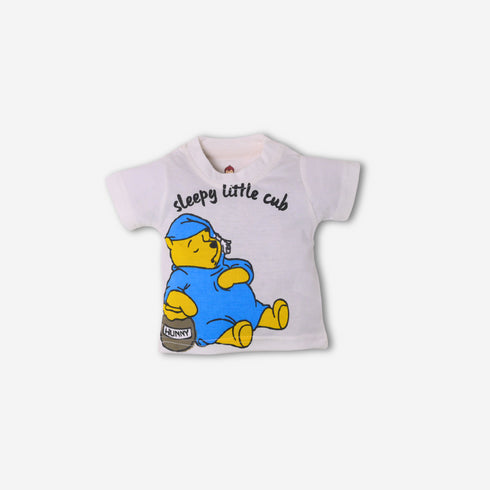 Sleepy Little Cub Cotton T-Shirt