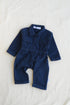 Non-Denim Baby Jumpsuit (Navy)