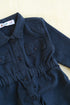 Non-Denim Baby Jumpsuit (Navy)