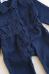 Non-Denim Baby Jumpsuit (Navy)