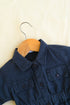 Non-Denim Baby Jumpsuit (Navy)
