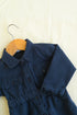 Non-Denim Baby Jumpsuit (Navy)
