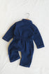 Non-Denim Baby Jumpsuit (Navy)