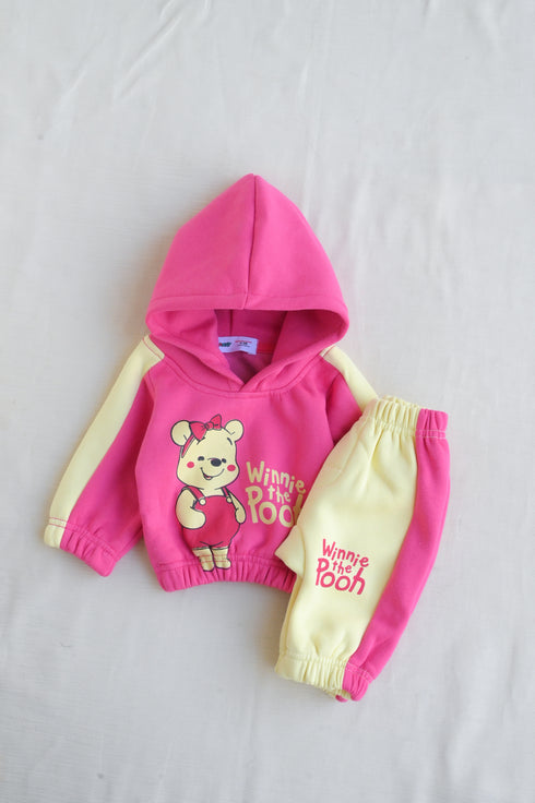Winnie The Pooh Fleece Hooded Set
