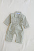 Non-Denim Baby Jumpsuit (Light Green)