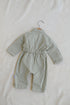 Non-Denim Baby Jumpsuit (Light Green)
