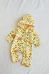 Sleepy Friends Fleece Hooded Sleepsuit