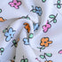 Blossom Printed Frilled Zipper Fleece Footed Sleepsuit