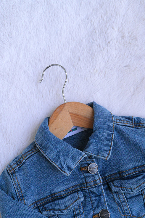 Denim Jacket Set (Light Blue)